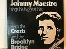 Signed on Cover-Johnny Maestro 2 LP With the Crests & the Brooklyn Bridge, H1000