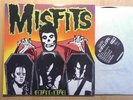 MISFITS LP: EVILIVE (US;Plan 9/ Caroline Records PL9-08) & FANHEFT GRATIS