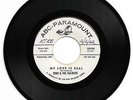 RARE DOO WOP 45 TONY/HOLIDAYS MY LOVE IS REAL  ABC VG++ ORIGINAL PROMO STYRENE