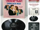 PARENT TRAP Disney CAMARATA Annette NICE SOUND Hear  1st press ORIG Black Lbl LP