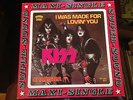 12'Maxi  KISS   I was made for lovin'you/Charisma  RED VINYL GERMANY TOP