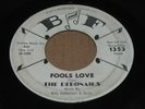 R&B DOO WOP 45 - THE DEBONAIRS - FOOLS LOVE / AH LA LA - B AND F LABEL - PROMO