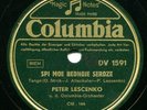 Petr Leshtchenko, Lescenco Columbia DV 1591  78rpm Russian