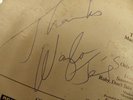 Waylon Jennings AUTOGRAPHED Lp The Best of Delia's Gone Just to Satisfy You