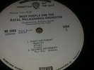 Deep purple and the royal philarmonic PROMO WHITE LABEL WB 1 st press STEREO