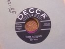 ROY HALL   DECCA  30060   THREE ALLEY CATS / DIGGIN' THE BOOGIE