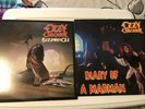 1981 Original Ozzy Osbourne - 2 LP's Blizzard Of Ozz and  Diary of a Mad Man EXC