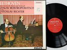 Rostropovich, Richter: Beethoven- Sonatas for Violoncello & Piano / Philips 2 LP