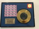 ELVIS PRESLEY 24KT GOLD RECORD 