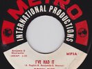 ROBIN RICE - IVE HAD IT  - US METRO RECORDS - 60's LISTEN
