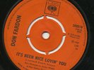 DON FARDON  ”It’s Been Nice Lovin’ You” b/w “I Won’t Be Long” Northern Soul 45
