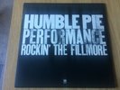 HUMBLE PIE - PERFORMANCE ROCKIN' THE FILLMORE. 1973 DOUBLE LP RECORD NR MINT