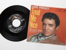 ELVIS PRESLEY Jailhouse Rock and Treat Me Nice 45rpm picture sleeve