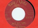 ROCKABILLY-REGGIE PERKINS-DATE BAIT BABY/HIGH SCHOOL CAESAR-US RAY NOTE PROMO RI