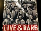 Rage Against The Machine- Live & Rare 2XLP On Vinyl RSD 2018