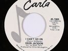 Northern/Sweet Soul 45 - Deon Jackson - I Can't Go On - Carla - VG+ mp3