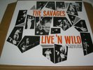 The Savages - Live N' Wild LP new sealed Twitchin' Beat Records garage rock