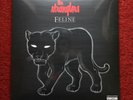 The Stranglers Feline Red Black Vinyl 2 x LP complete with unique signed 10”x10”