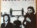 Wings (Paul McCartney) London Town original 1978 vinyl LP with poster