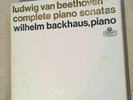 Beethoven Complete Piano Sonatas 11 LP Box Wilhelm Backhaus London / King Japan