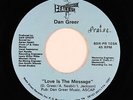 Modern Soul Disco 45 - Dan Greer - Love Is The Message - Beale St. - VG++ mp3
