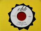 HOLLYWOOD FLAMES  CHAINS OF LOVE  RARE PROMO  THERE IS SOMETHING ON   DOO WOP 45