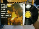 MILES DAVIS STEAMIN' WITH GREAT JAZZ LP ON PRESTIGE PRLP 7200  VG++  RVG