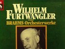 EMI DACAPO - FURTWANGLER - BRAHMS - ORCHESTRAL WORKS - 7LP - GERMAN NM(+)