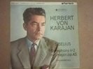 VON KARAJAN Sibelius Symphony 2 PHILHARMONIA Columbia SAX 2379 4/6 ED1 B/S NM/EX