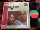 JOHN COLTRANE MILT JACKSON BAGS & TRANE ATLANTIC P-7552A OBI STEREO Japan LP