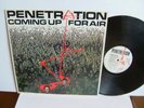Penetration - Coming Up For Air  V 2131 UK LP  1979 Virgin + Insert