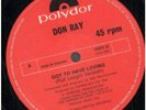 DON RAY Got To Have Loving 12