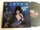 Elvira 2 LP Presents Haunted Hits MINT w/ CHEESECAKE Poster