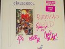 GIRLSCHOOL - RUNNING WILD - AUTOGRAPHED LP