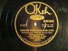78 : OKEH 41427-JOE VENUTI-DANCING WITH TEARS IN MY EYES (A) /PROMISES (B) E/E-