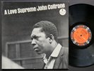 JOHN COLTRANE A Love Supreme LP IMPULSE  A- 77 US 1965 RVG MONO McCoy Tyner VG+