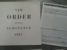 New Order Substance 1987 2 LP Set  Einlage vorhanden - Selten