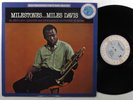 MILES DAVIS Milestones COLUMBIA CJ-40837 LP NM reissue remastered