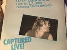 Ozzy Osbourne Live In L.A. 1982 Captured Live Double LP Randy Rhodes Sabbath