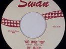 BEATLES: She Loves You / I’ll Get You SWAN S-4152 Orig Red Text 7” 45 NM Hear
