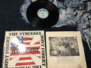 WARZONE Don't Forget The Struggle LP 1st Press on Fist Caroline 1988 Gold Promo