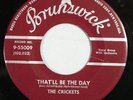 HEAR IT 50's 45 rpm record Buddy Holly & Crickets 