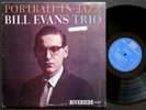 BILL EVANS TRIO Portrait In Jazz LP RIVERSIDE RM12-315 US 1960 MONO Scott LaFaro