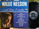 Willie Nelson and then I wrote 1962 German SML83814 1st Press   Lp=EX |Cover=VG+
