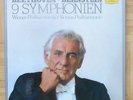 B705 BERNSTEIN BEETHOVEN 9 SYMPHONIES COMPLETE 8 x LP DG DGG STEREO