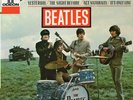 THE BEATLES   Yesterday   Rare 1965 French Odeon label 4-trk 7