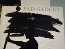 Fad Gadget Under the Flag - Autographed Album With Lyric Sheet
