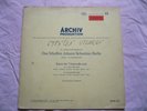 Pierre FOURNIER Bach unaccompanied cello sonatas 1 & 2 ARCHIV Stereo LP 198186