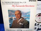 @HMV ASD 420 *WHITE/GOLD* BEECHAM* MY FAVOURITE OVERTURES* MENDELSSOHN /ROSSINI*