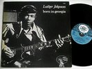 LUTHER JOHNSON BORN IN GEORGIA ORIG BLACK AND BLUE CHICAGO BLUES LP 1975 MINT-